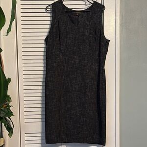 The Limited Black Sheath Dress Knee-Length Sleeveless Cocktail